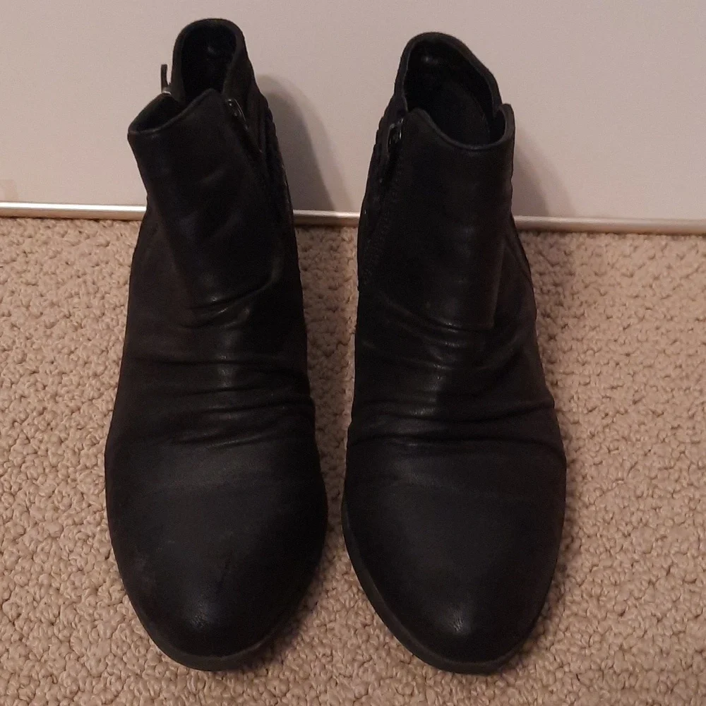 Black western style bootie - Picture 2 of 6